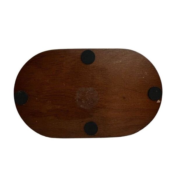 La Verona Figurine 8" Multicolor Girl At The Mailbox Hand Painted Porcelain - Picture 8 of 8